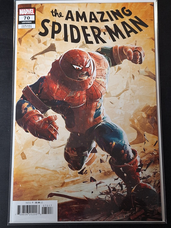 Amazing Spider-Man 70 Marvel 2025 Bjorn Barends 1:25 Variant Final Issue