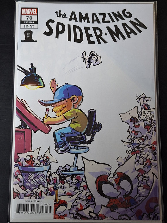 Amazing Spider-Man 70 Marvel 2025 Skottie Young Variant Final Issue