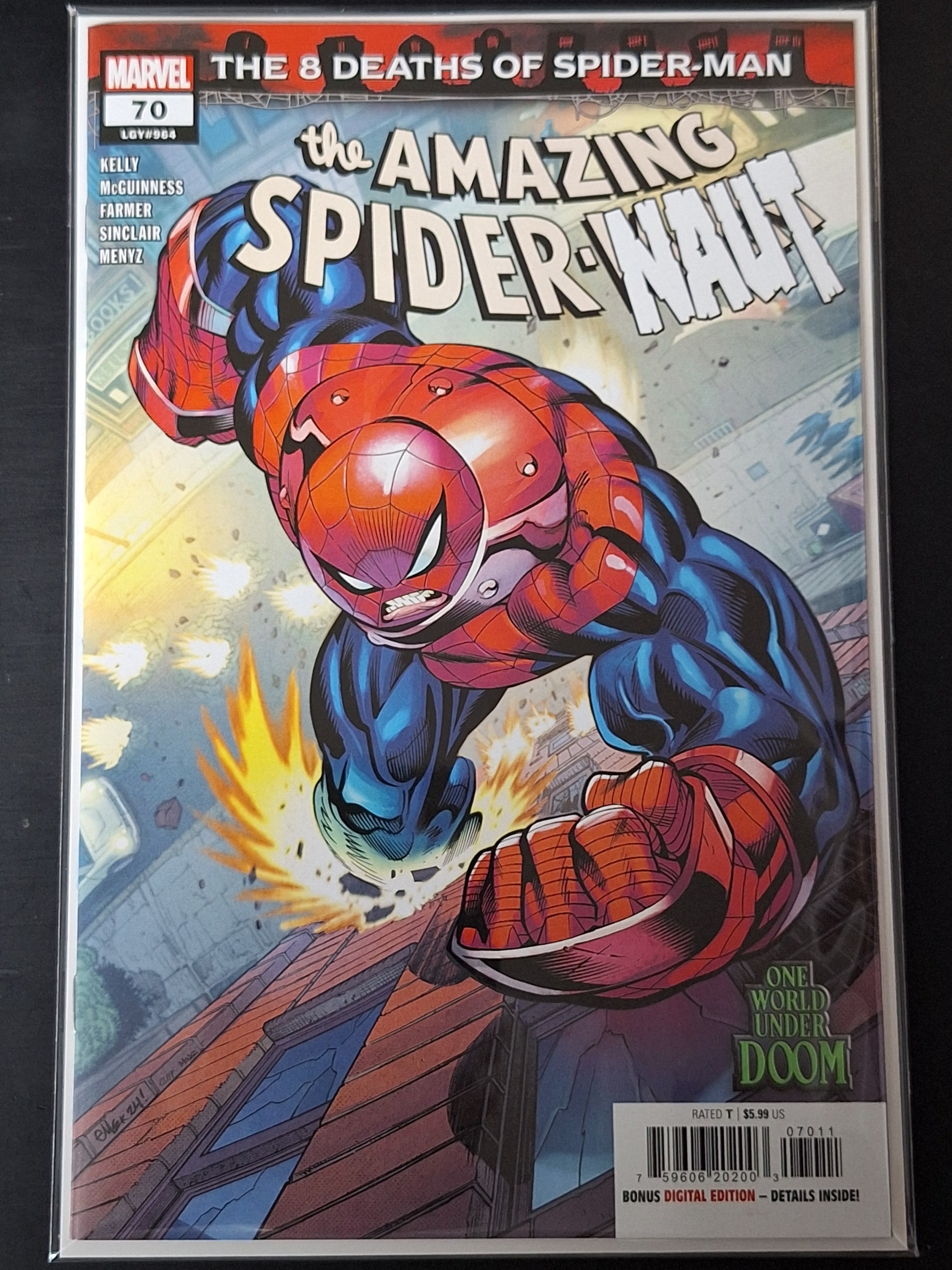 Amazing Spider-Man 70 Marvel 2025 Cover A Final Issue