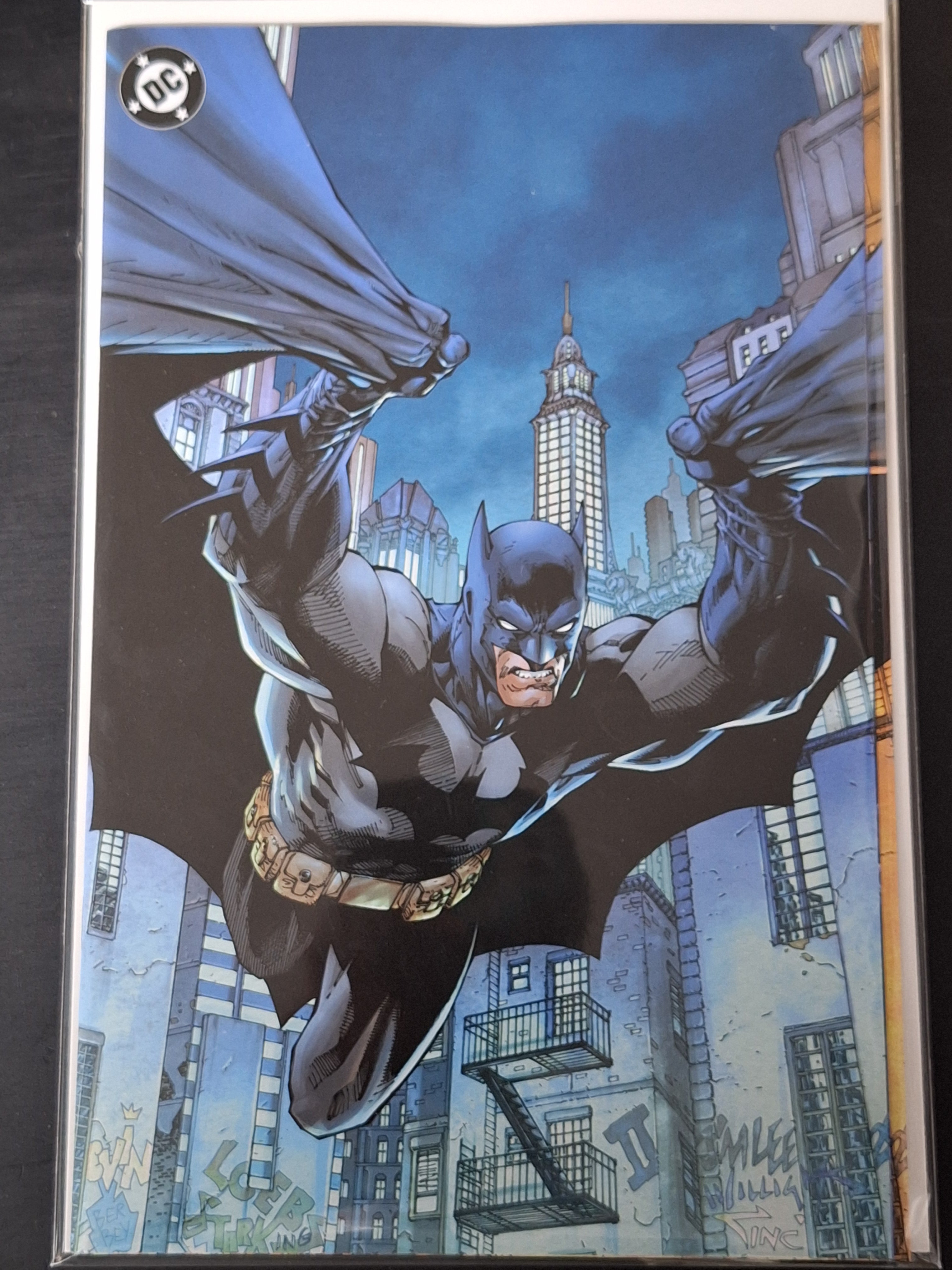 Batman 158 DC 2025 Cover J Jim Lee Connecting Gatefold Virgin Variant