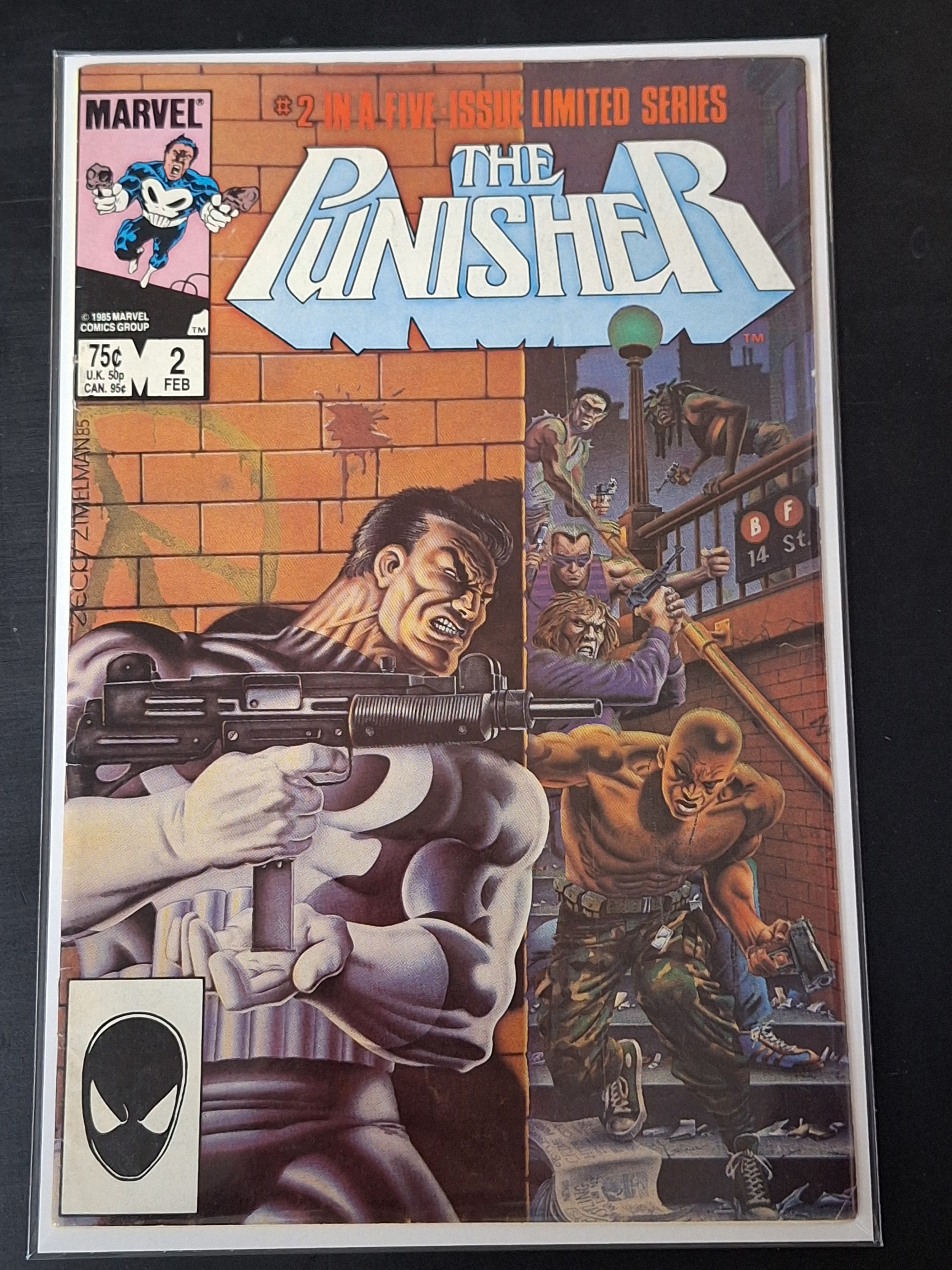 Punisher 2 Marvel 1986 Limited Series Mike Zeck