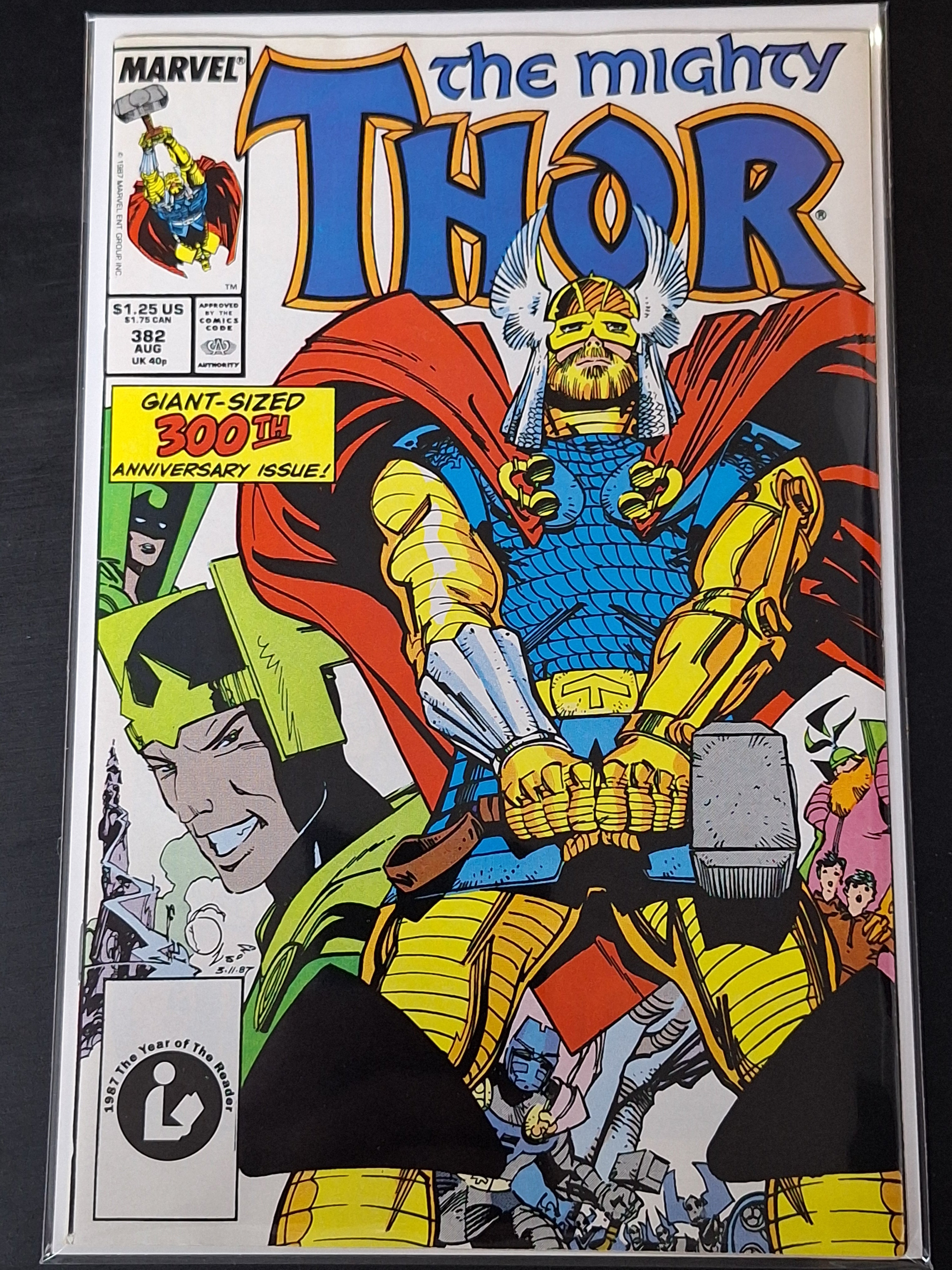 Thor 382 Marvel Comics 1987 Giant Sized 300th Issue