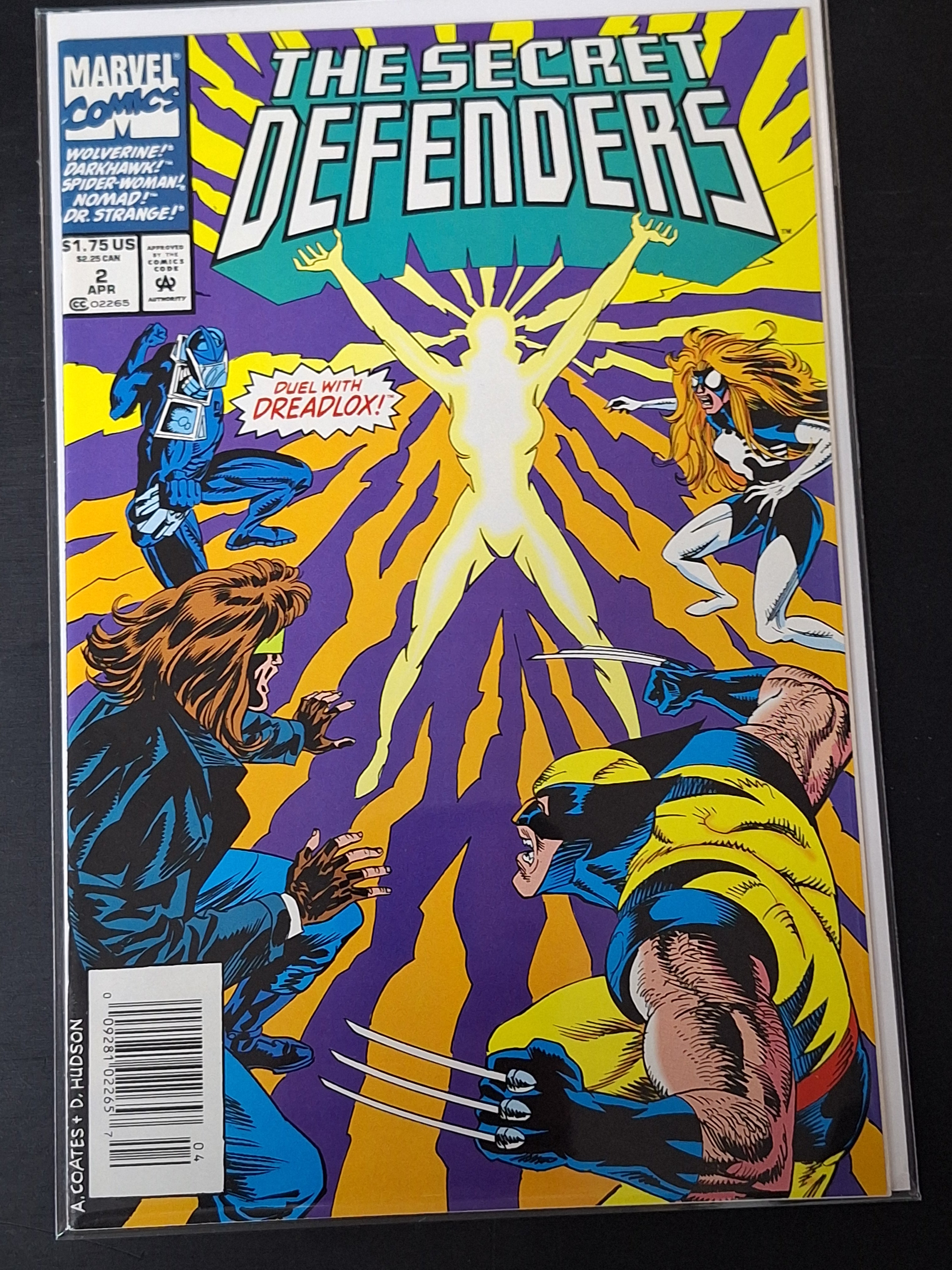 The Secret Defenders 2 Marvel 1993 Newsstand