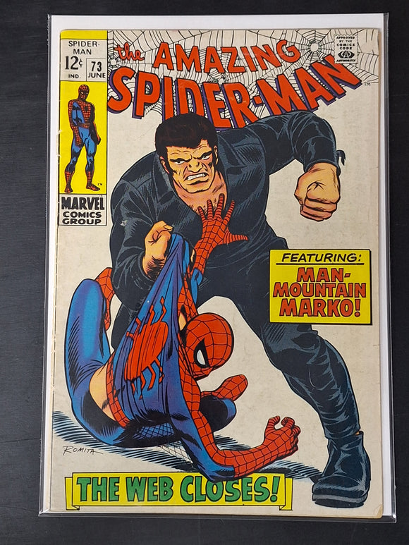 Amazing Spider-Man 73 Marvel 1969 1st Silverman & Marko
