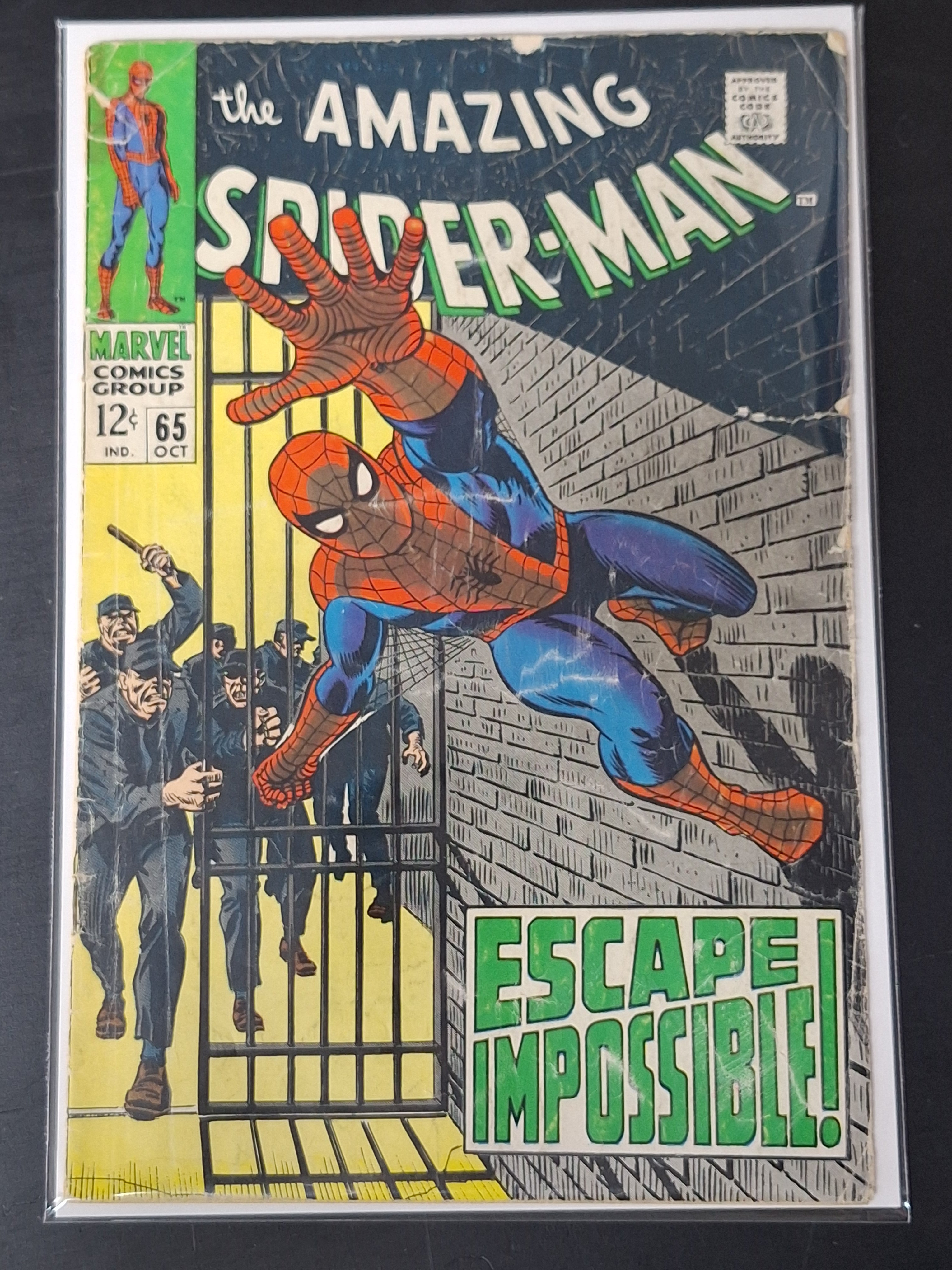 Amazing Spider-Man 65 Marvel 1968 Silver Age