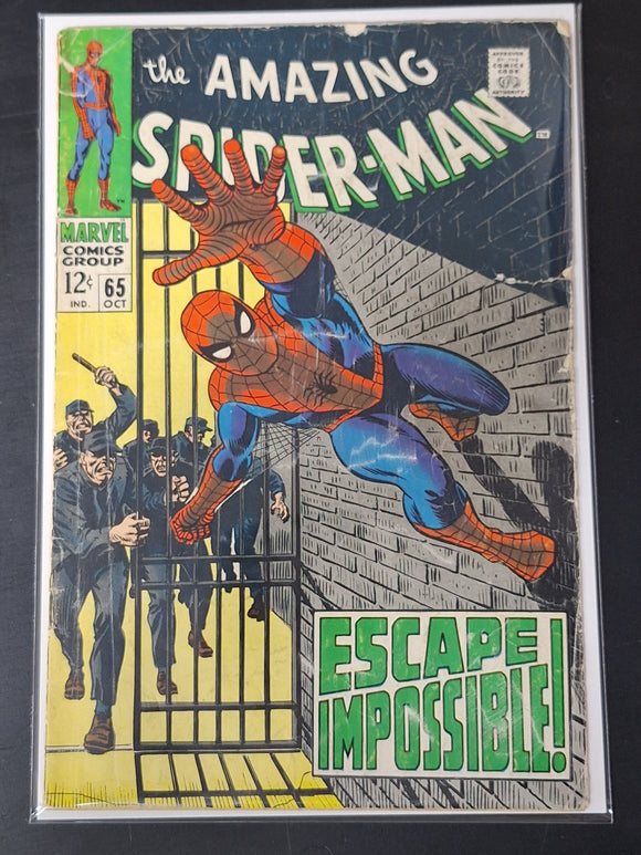 Amazing Spider-Man 65 Marvel 1968 Silver Age