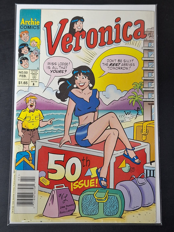Veronica 50 Archie Comics 1995 Scarce Newsstand Edition