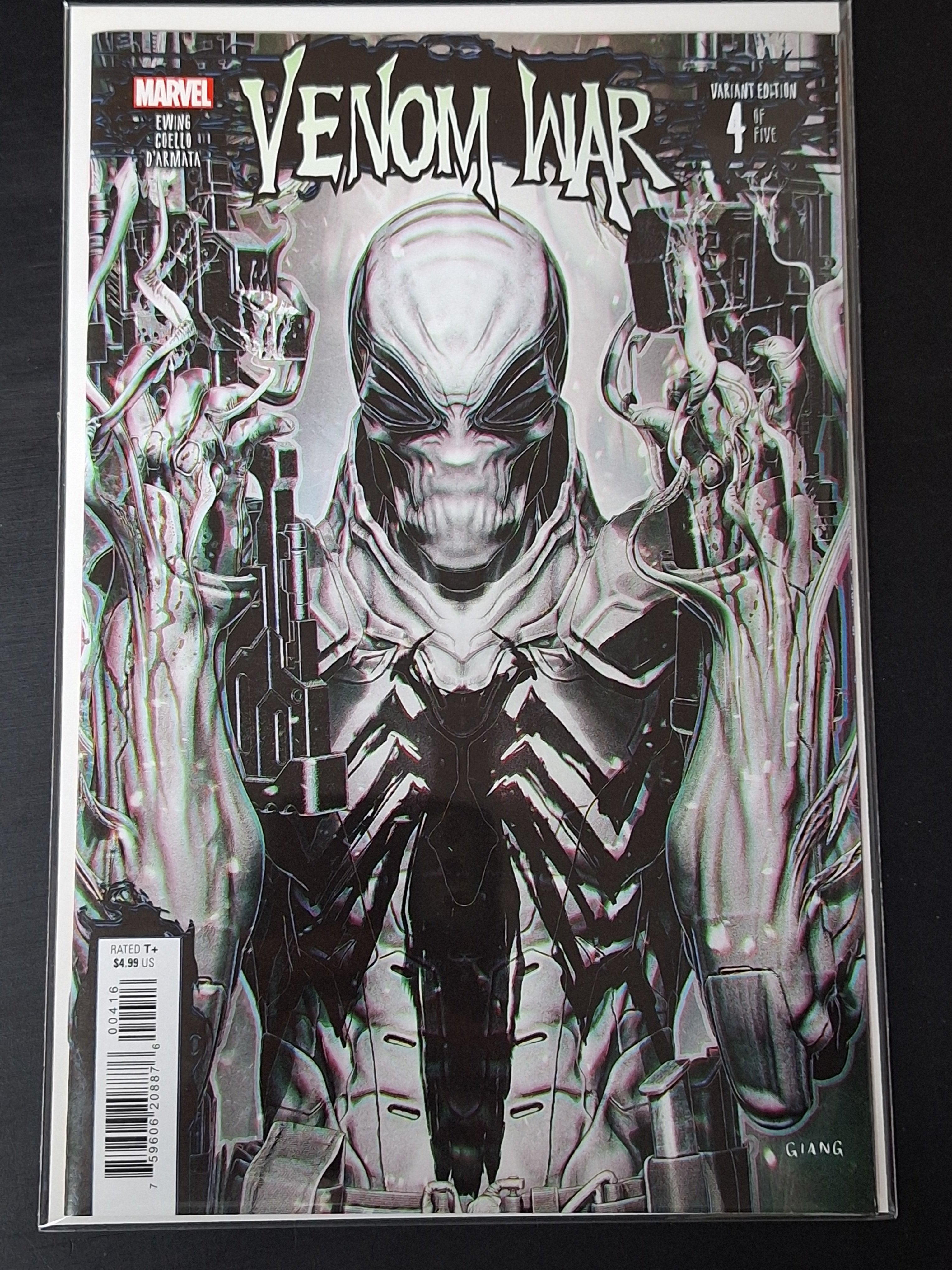Venom War 4 Marvel 2024 John Giang 1:25 Incentive Variant