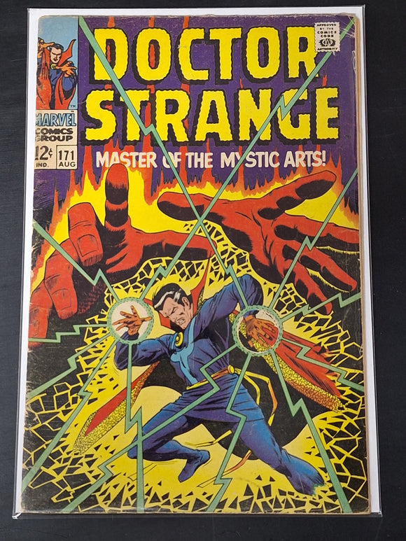 Doctor Strange 171 Marvel 1968 Strange vs. Dormammu