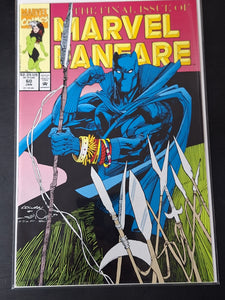 Marvel Fanfare 60 Marvel 1991 Scarce Final Issue