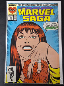 Marvel Saga 22 Marvel 1987 Iconic Cover By John Romita