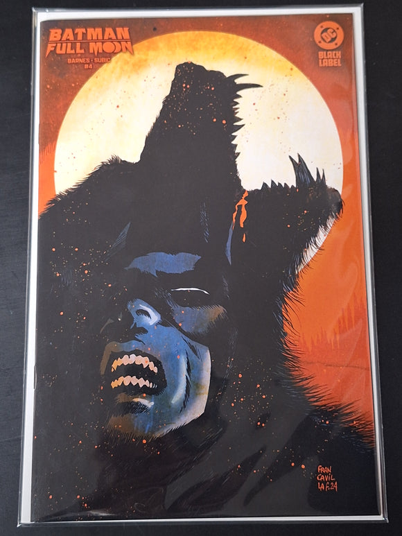 Batman Full Moon 3 DC 2025 Francavilla Variant