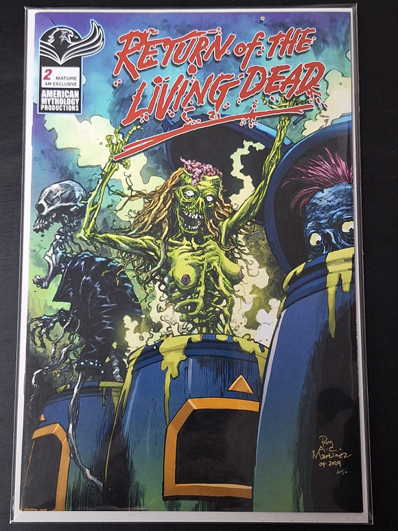 Return Of The Living Dead 2 American Mythology 2025 Racy Risqué Variant