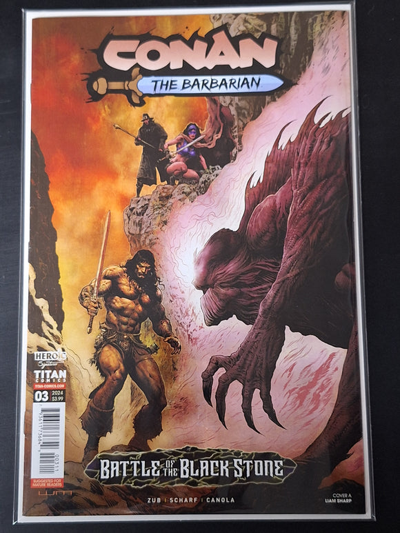 Conan The Barbarian 3 Titan Comics 2024 Cover A