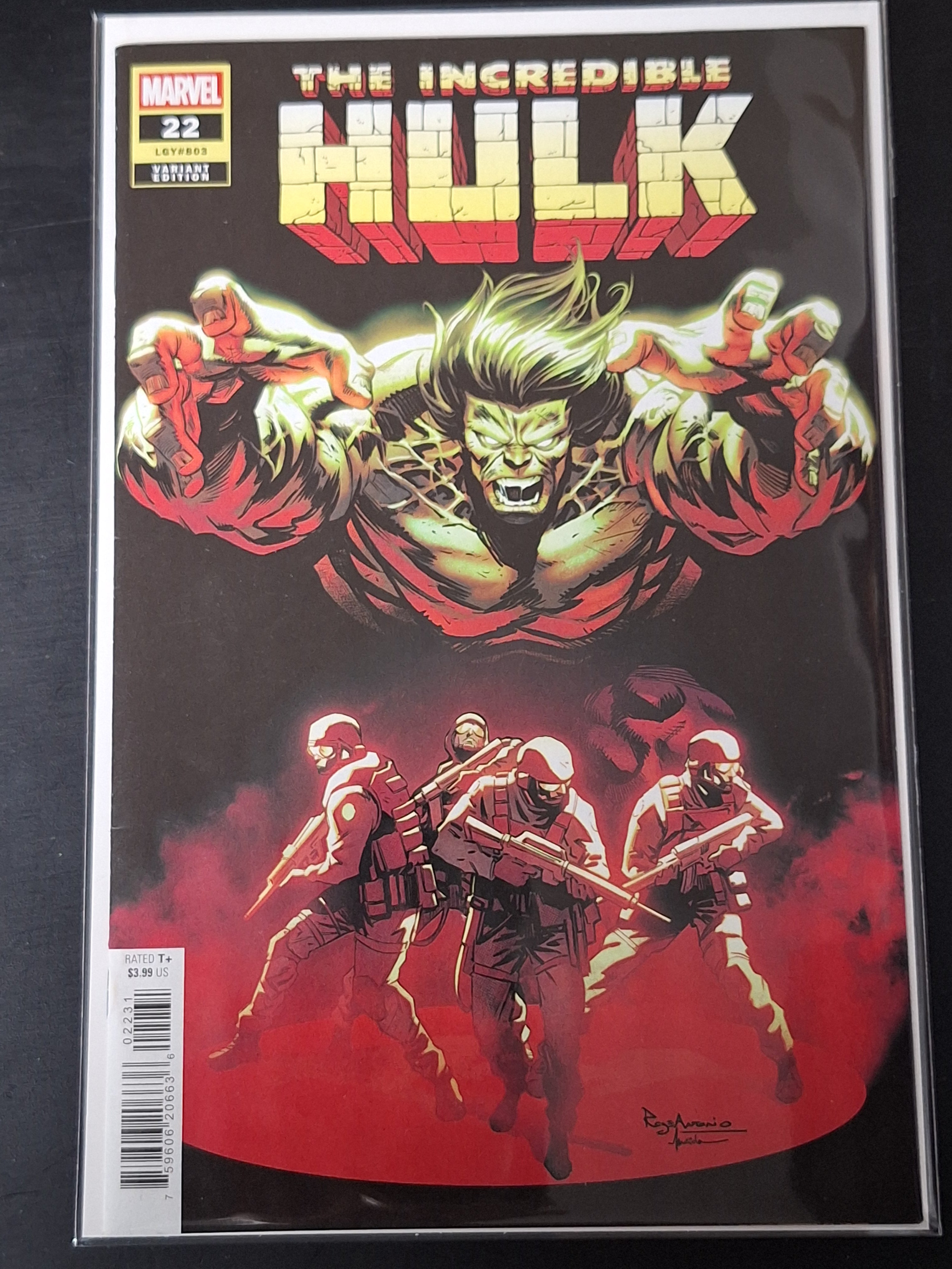 Incredible Hulk 22 Marvel 2025 Roge Antonio Variant