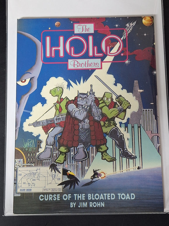The Holo Brothers Fantagraphics Books 1988 TPB Curse of The Bloated Toad