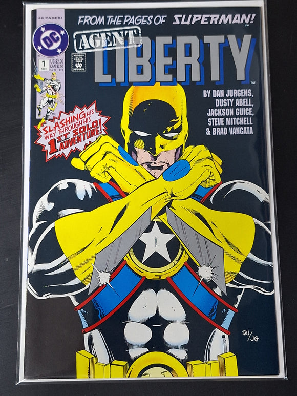Agent Liberty 1 DC 1992 1st Solo