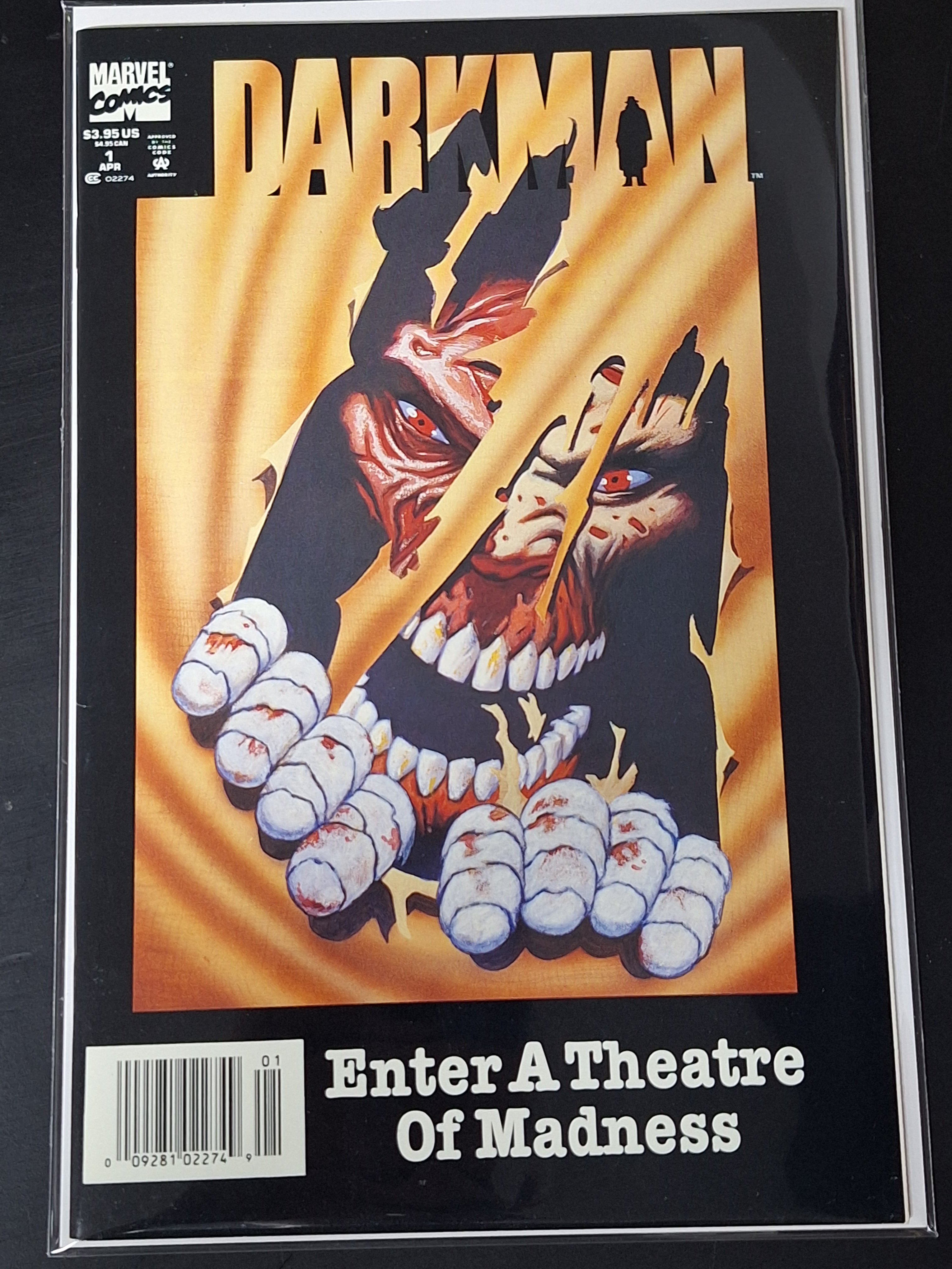 Darkman 1 Marvel 1993 Enter a Theatre of Madness
