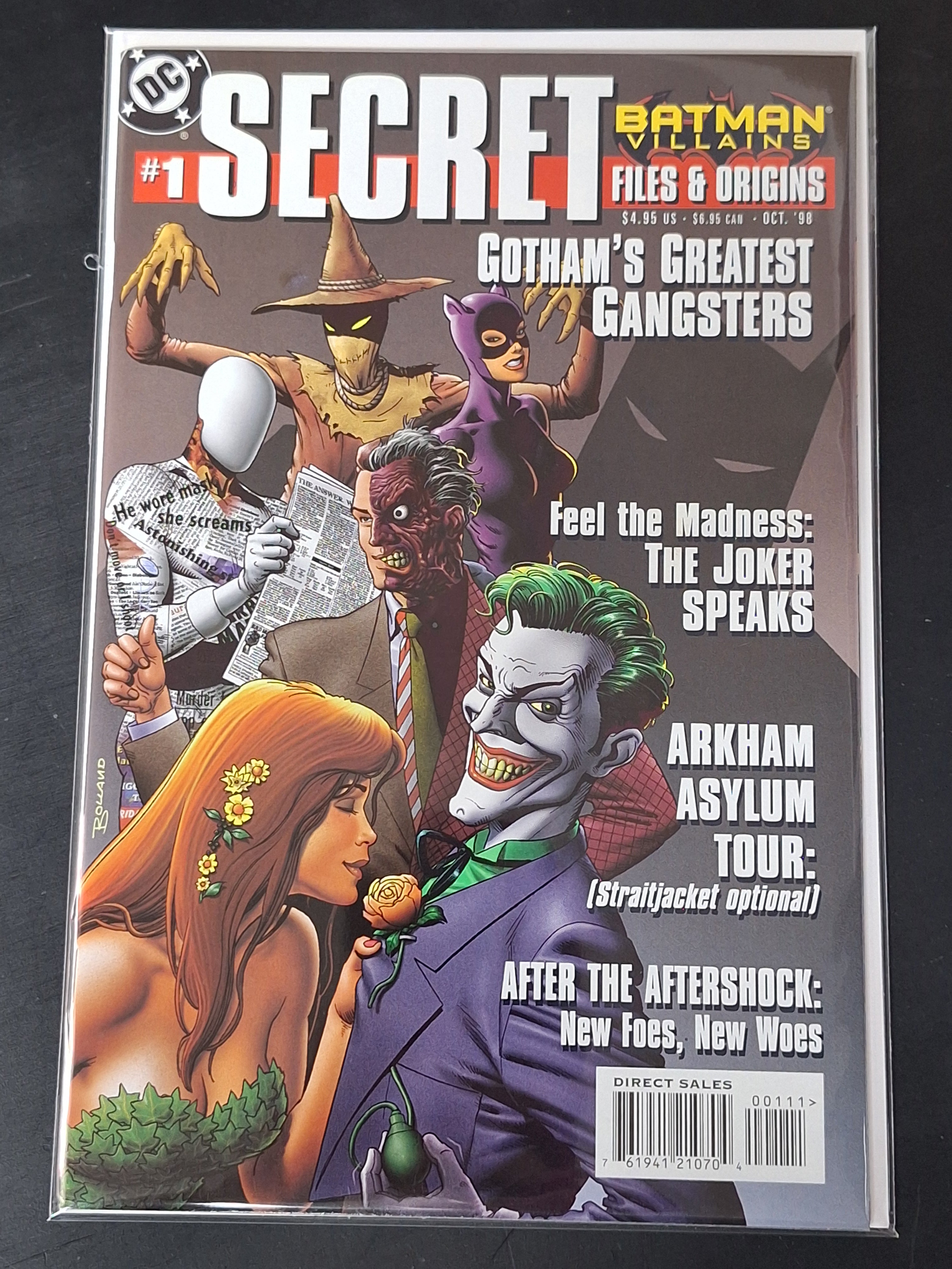 Batman Villains Secret Files & Origins 1 DC 1998 Gotham's Greatest Gangsters