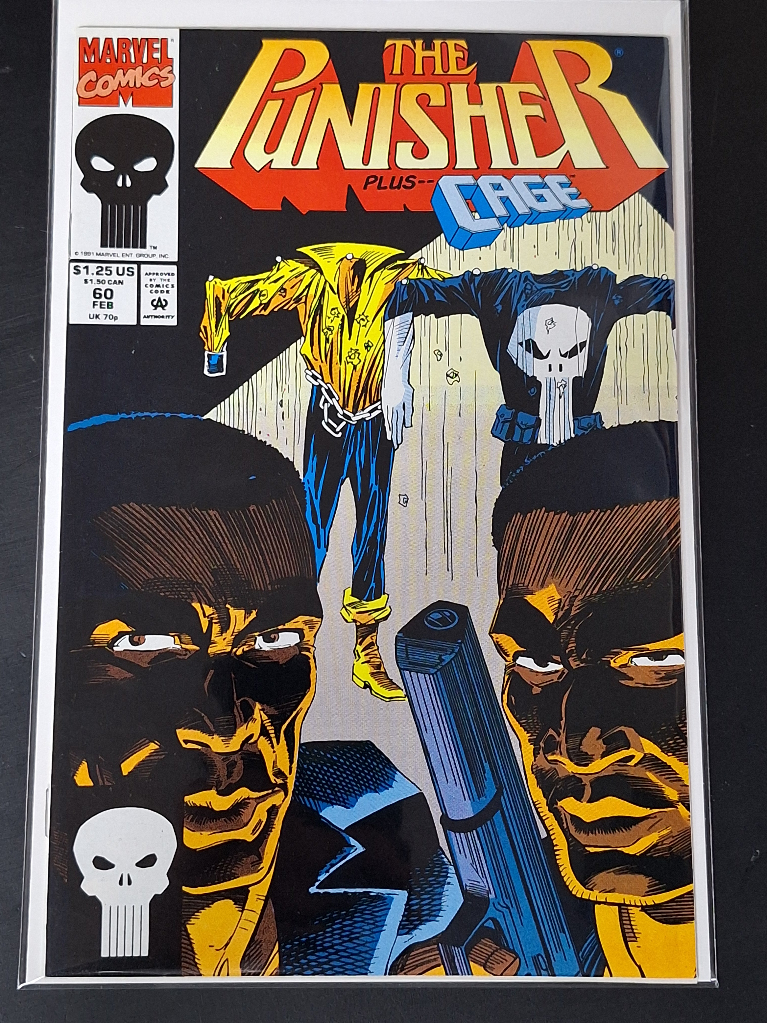 The Punisher 60 Marvel 1992 Luke Cage Appearance