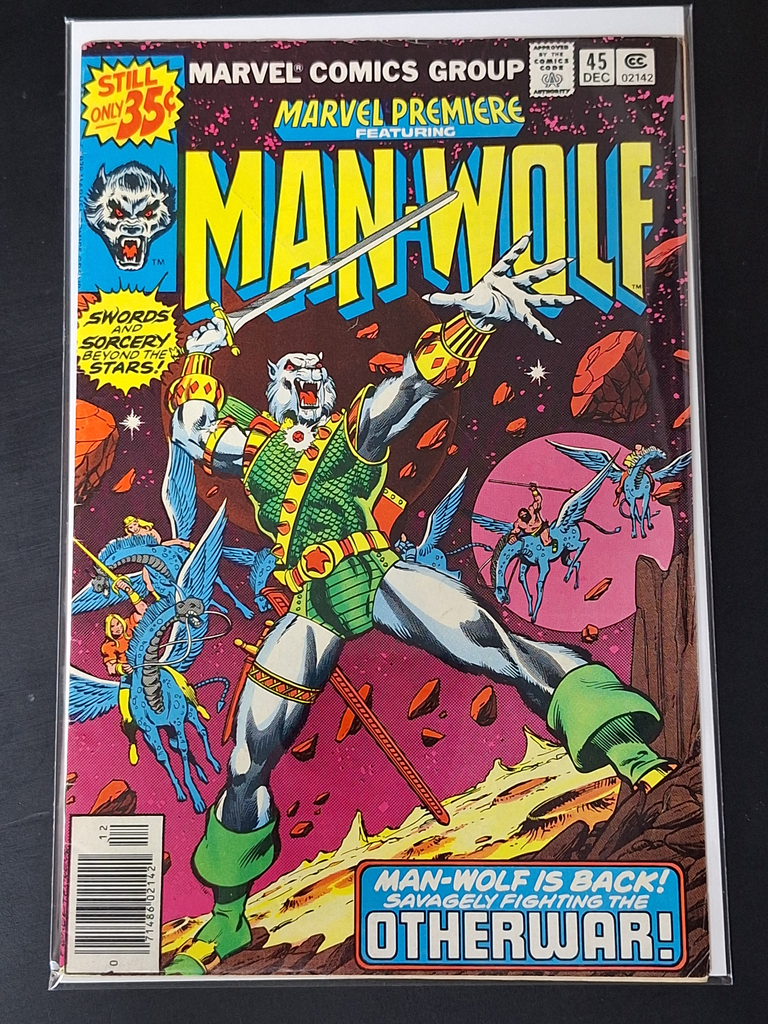 Marvel Premiere 45 Marvel 1978 Man Wolf, George Perez