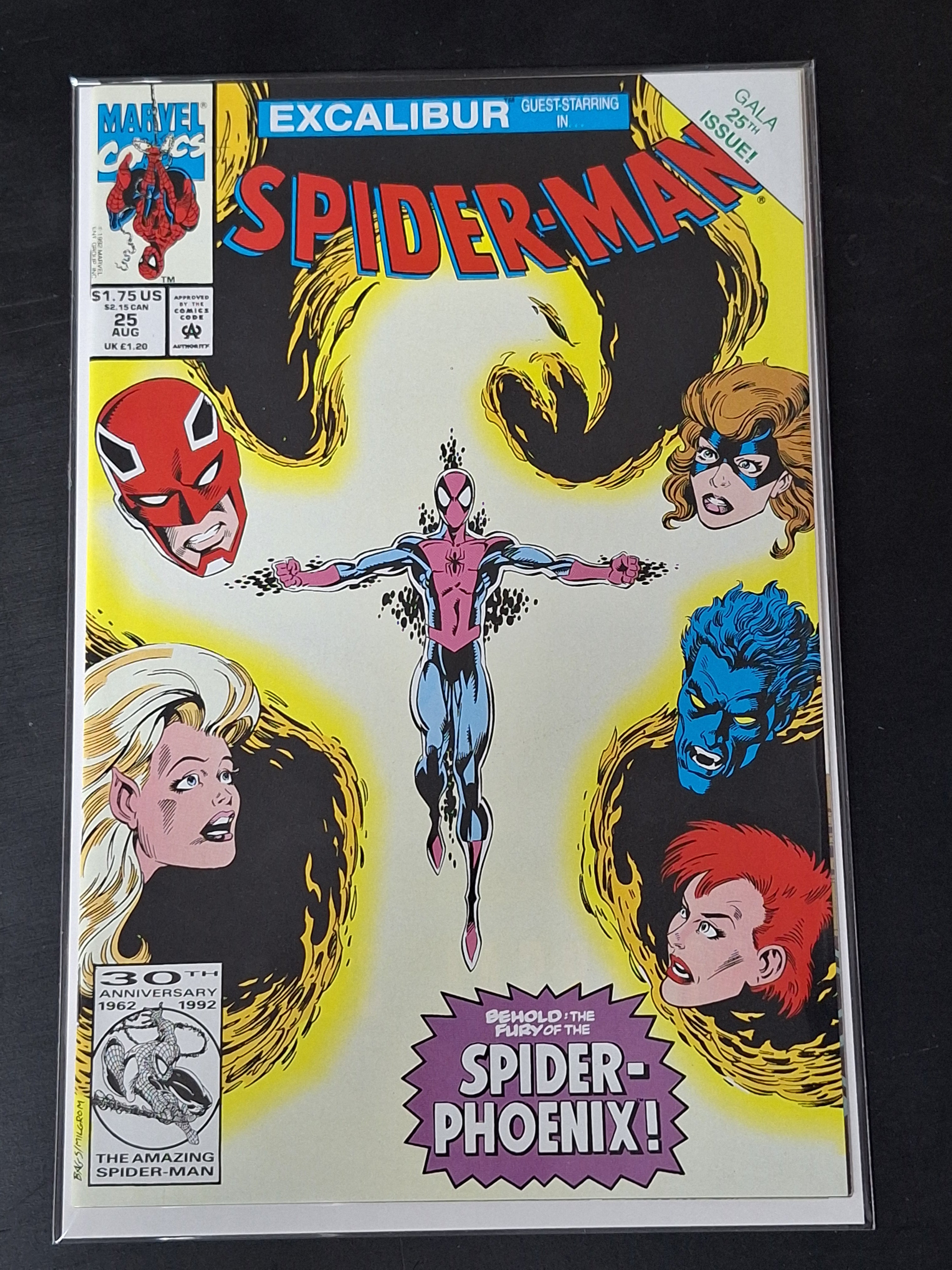 Spider-Man 16 Marvel 1992 1st App of The Spider-Phoenix