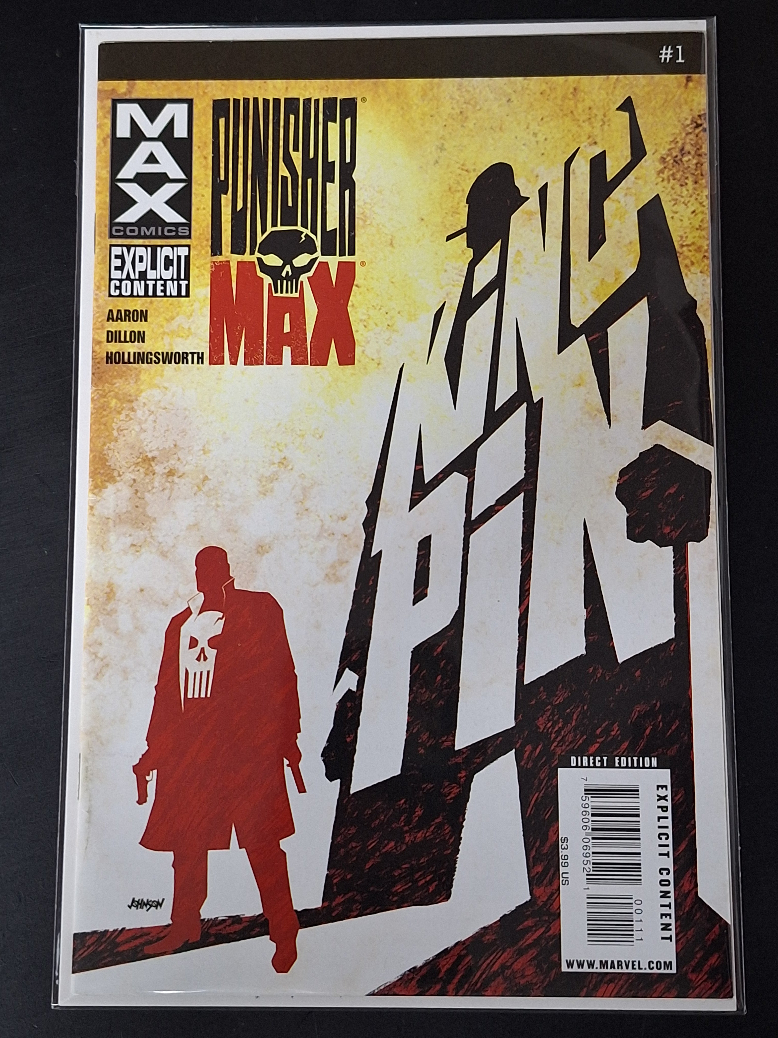 Punisher Max 1 Marvel 2010 Explicit Content