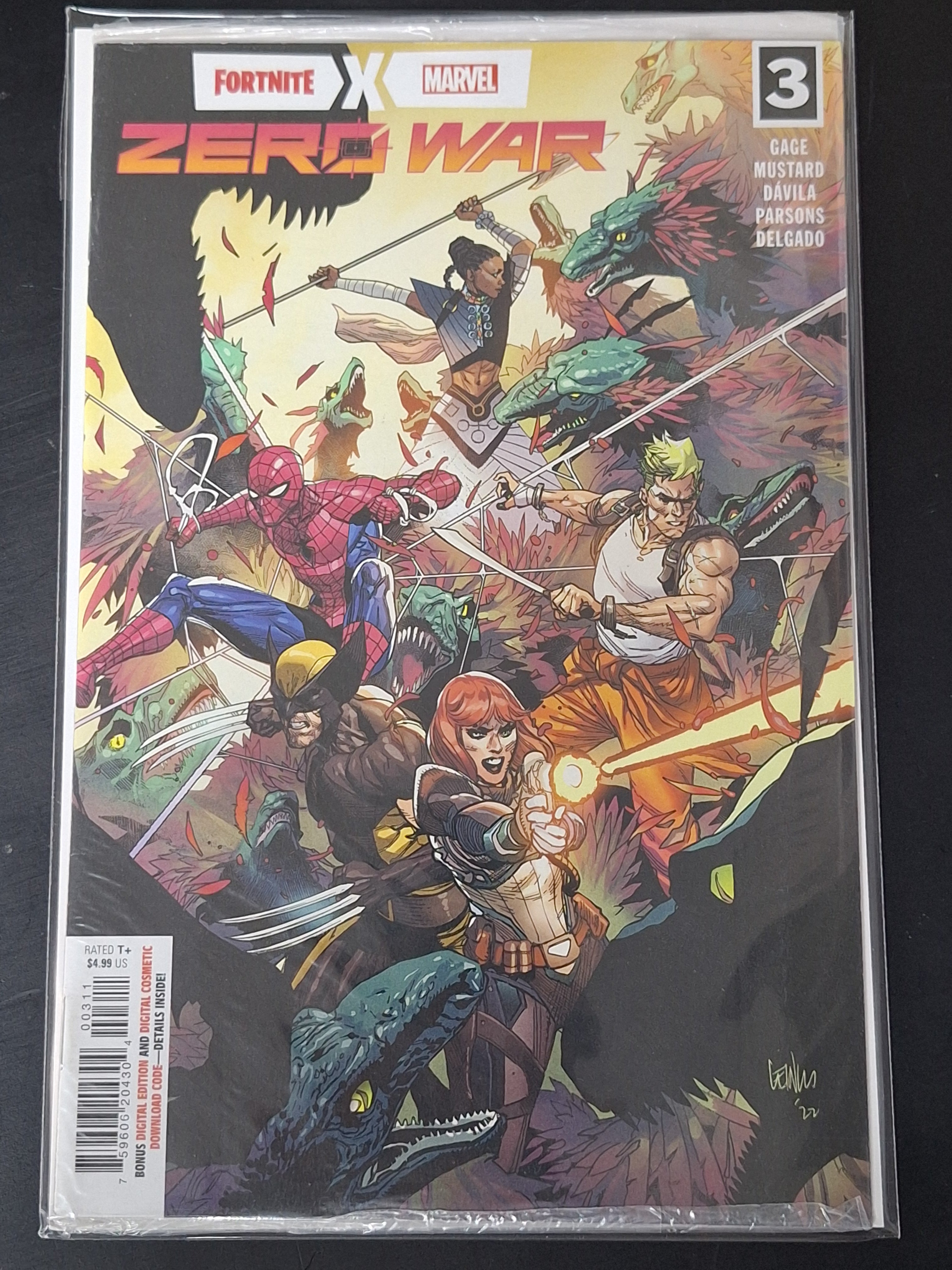 Fortnite X Marvel Zero War 3 Marvel 2022 Cover A Sealed