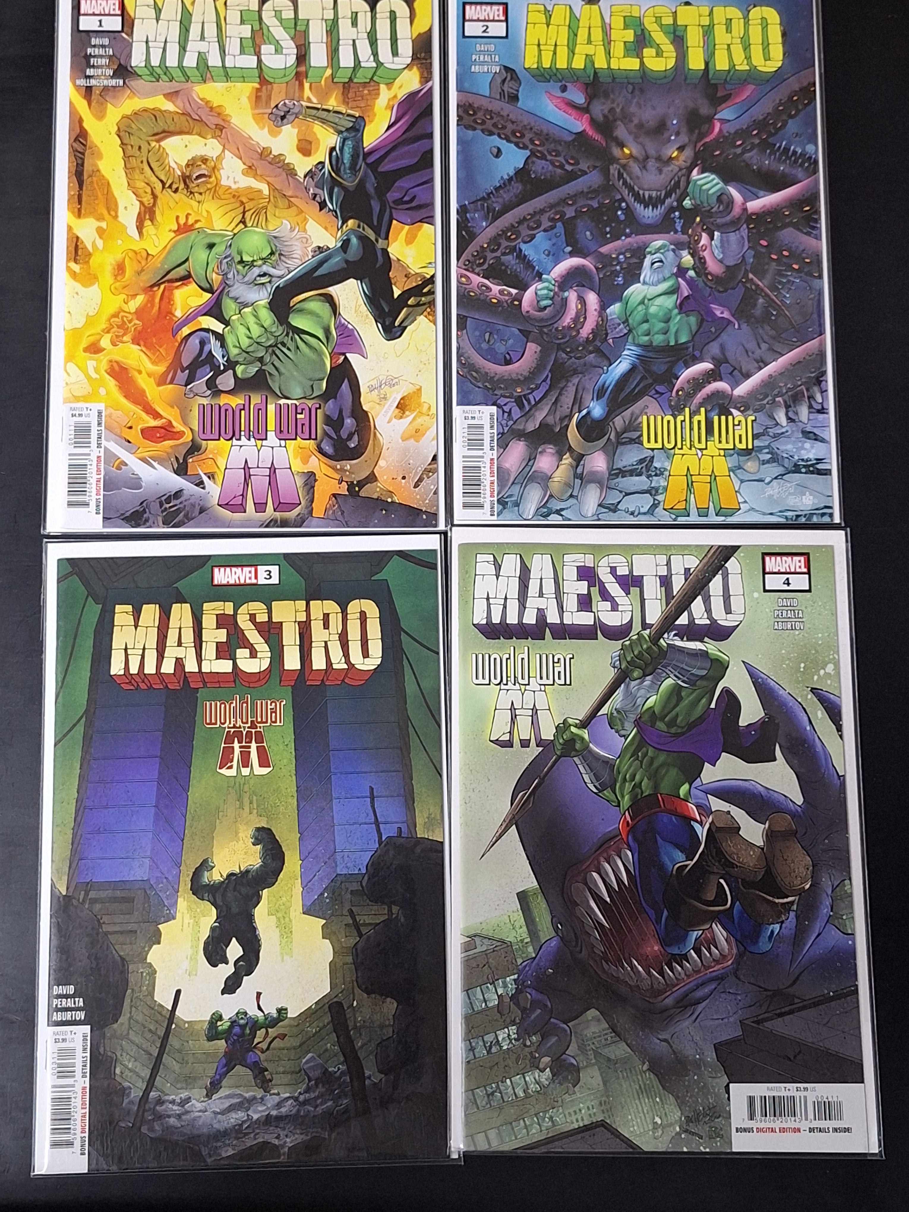 Maestro World War M 1-5 Marvel 2022 Full Set