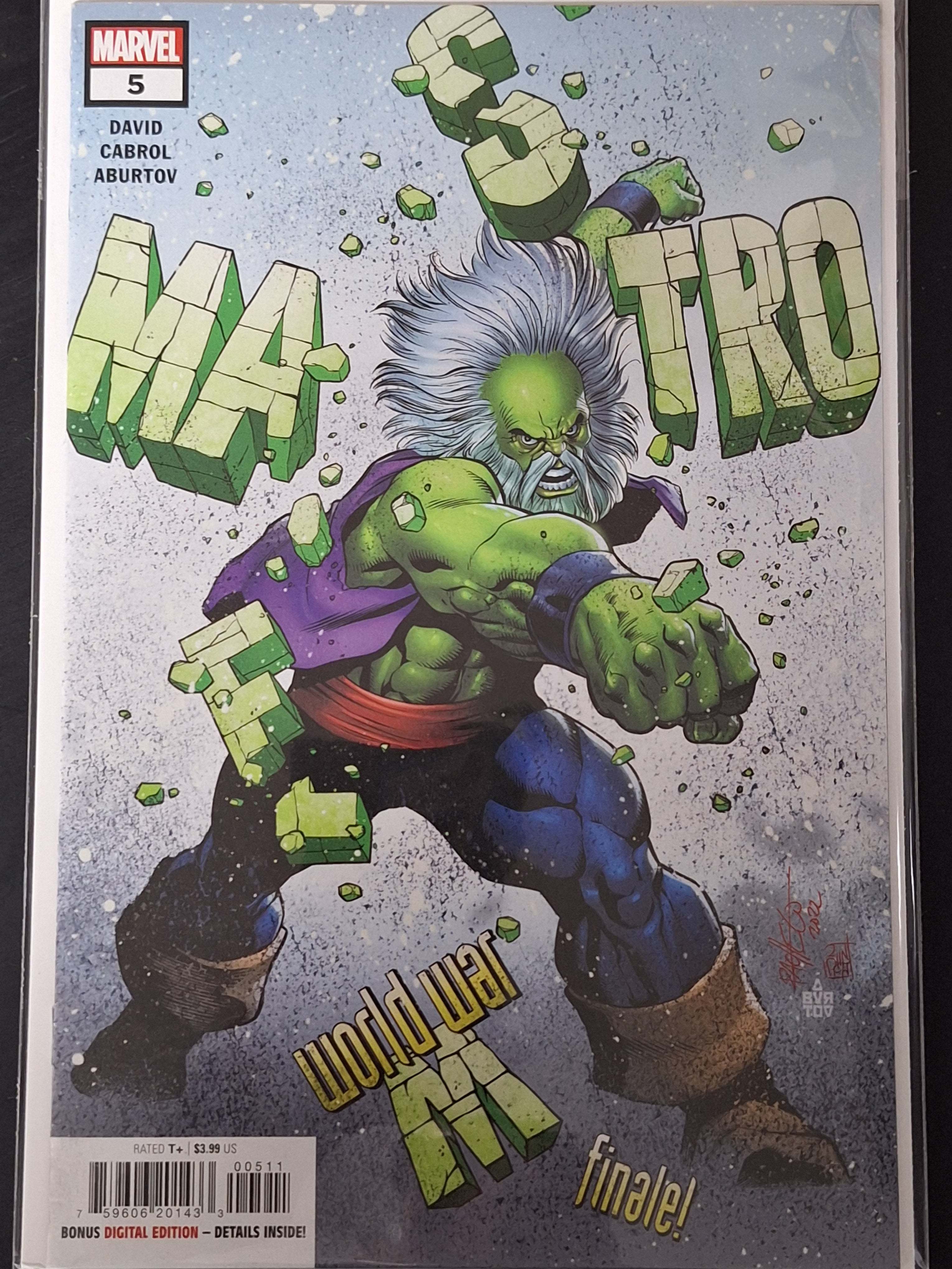 Maestro World War M 1-5 Marvel 2022 Full Set