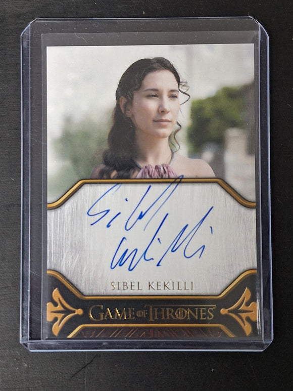 2023 Game of Thrones Art & Images Shae Auto Sibel Kekilli