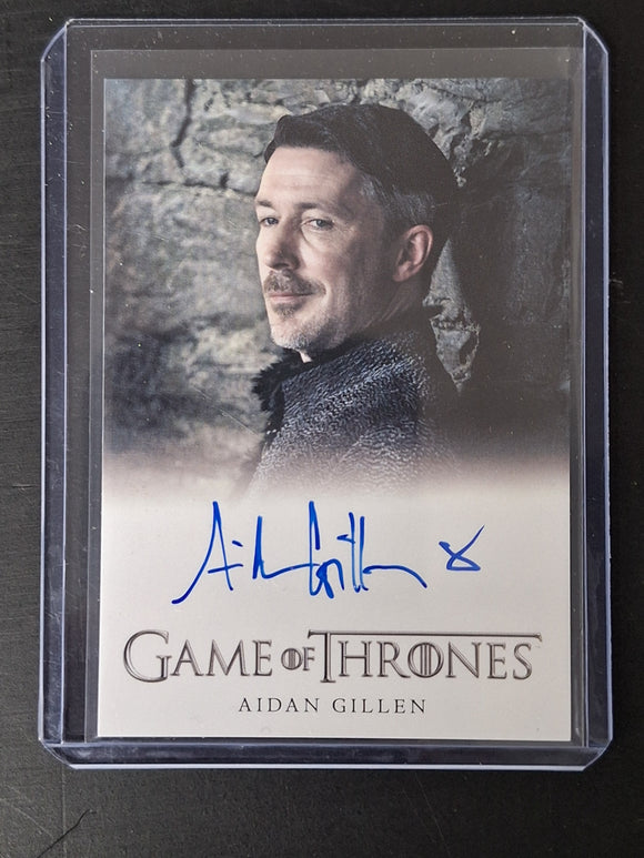 2023 Game of Thrones Art & Images Petyr Baelish Auto Aiden Gillen
