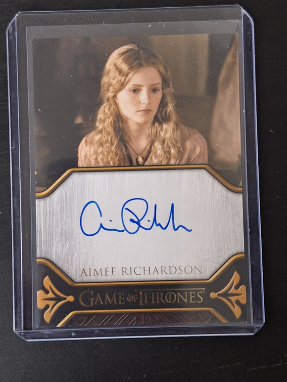 2023 Game of Thrones Art & Images Myrcella Baratheon Auto Aimee Richardson