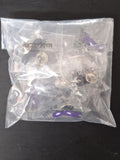 TMNT Retailer Promotional SDCC IDW 2024 Purple Pins - Pack of 10
