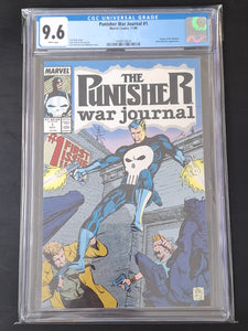 The Punisher: War Journal 1 Marvel 1988 CGC 9.6 The Origin of The Punisher