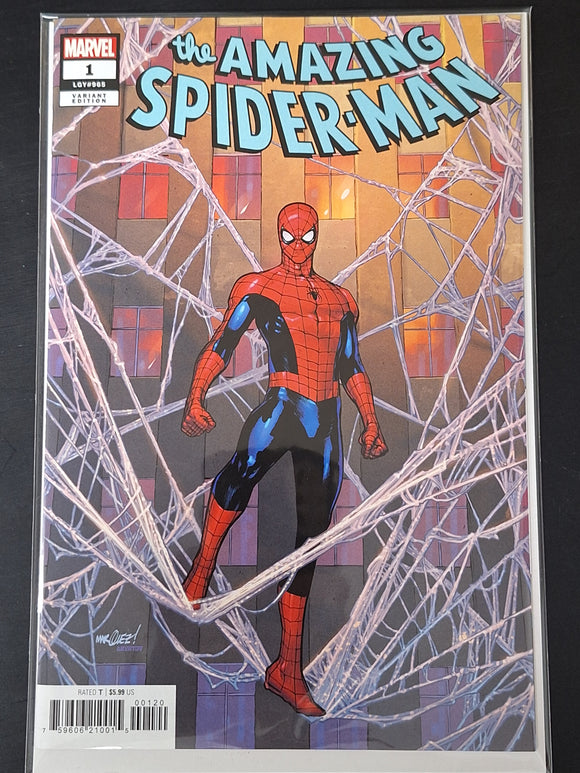 Amazing Spider-Man 1 Marvel 2025 David Marquez 1:25 Variant