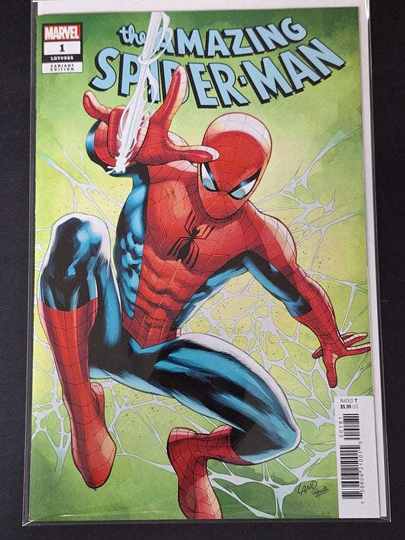 Amazing Spider-Man 1 Marvel 2025 Greg Land Variant