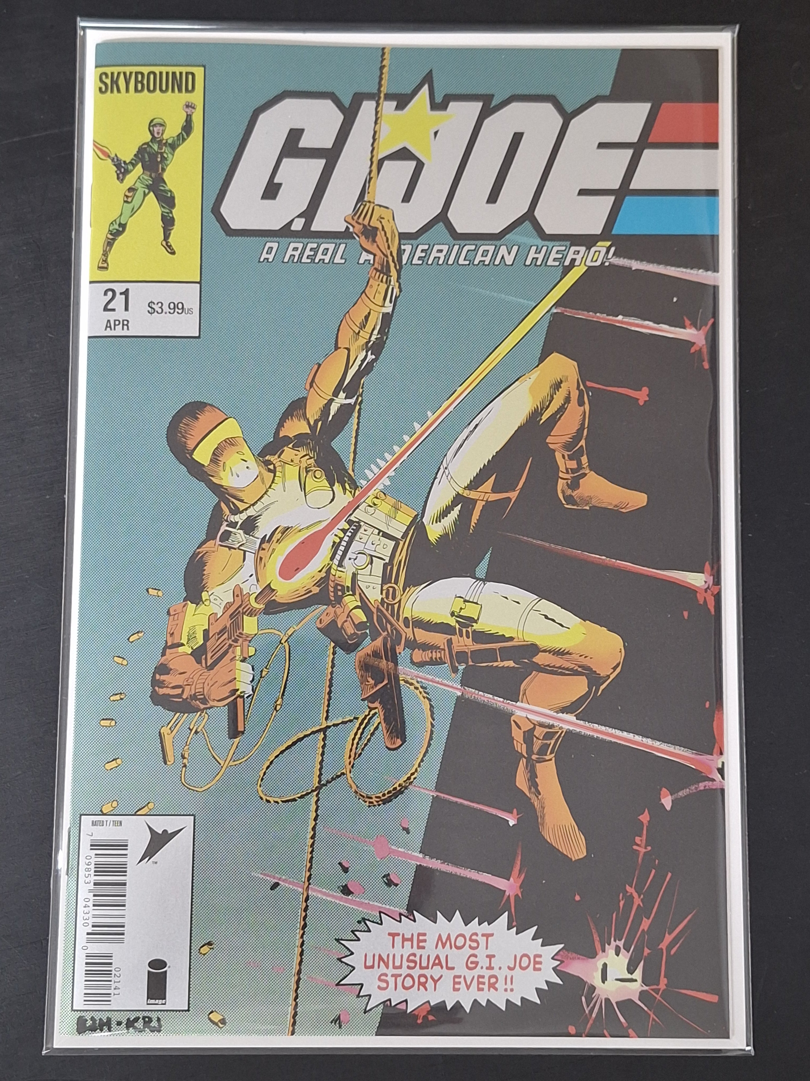 G.I. Joe 21 Image 2025 Silent Missions Facsimile Edition 1:25 Foil Variant