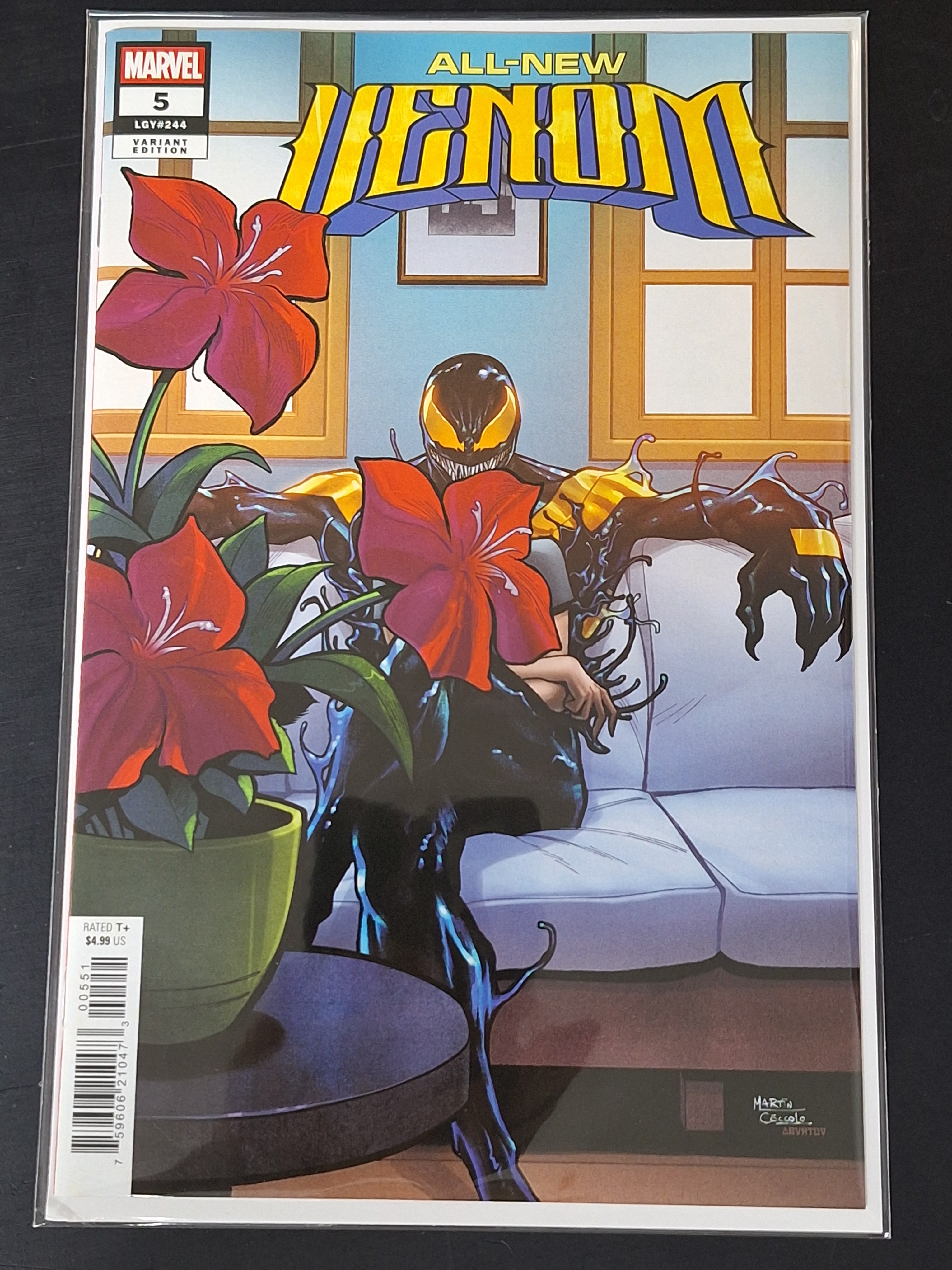 All-New Venom 5 Marvel 2025 Coccolo Spoiler Variant