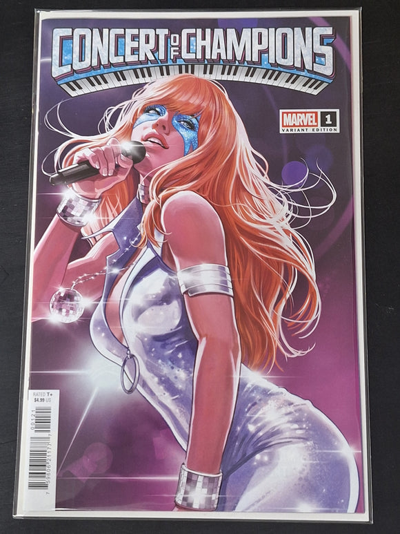 Concert Of Champions 1 Marvel 2025 Talavera Variant 1st Deadverine & Wolverpool