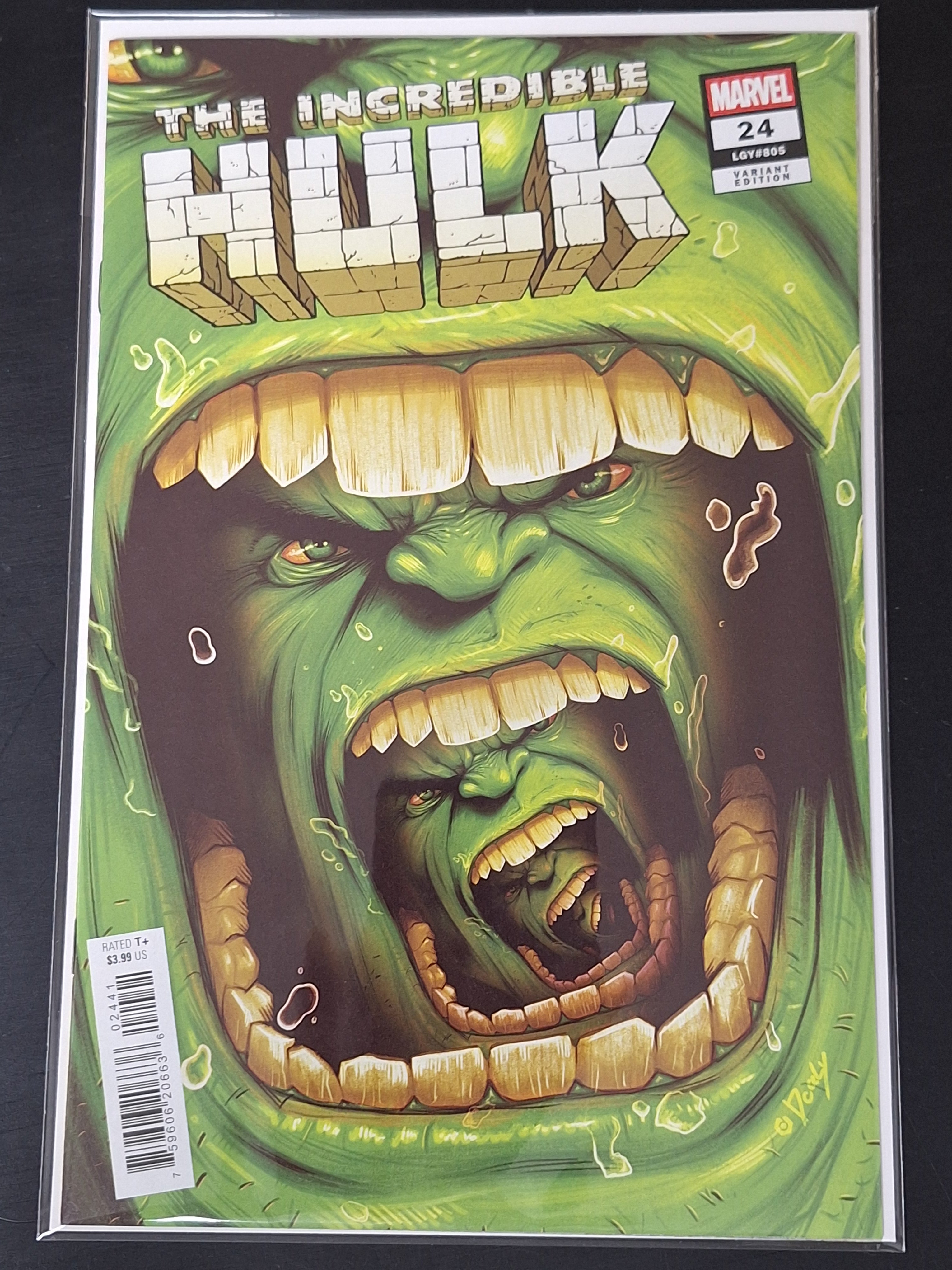 The Incredible Hulk 24 Marvel 2025 Doaly Variant