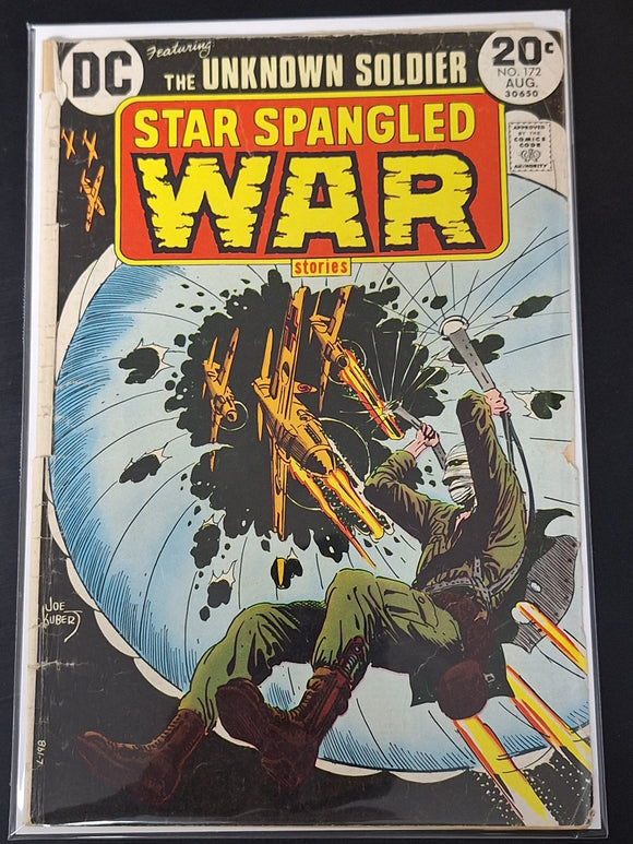 Star Spangled War Stories 172 DC 1973 Joe Kubert