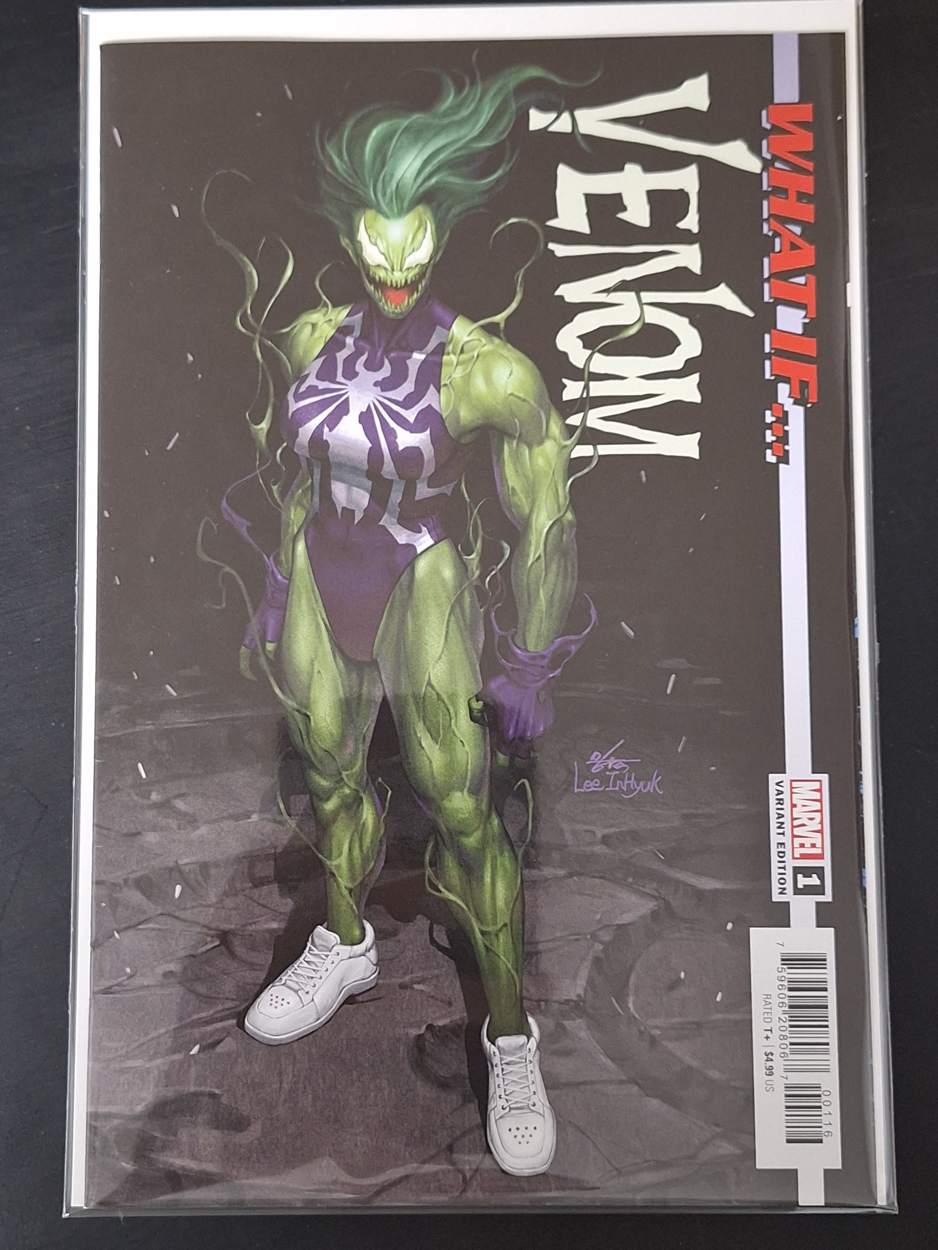 What If...? Venom 1 Marvel Inhyuk Lee She-Hulk 1:25 Variant