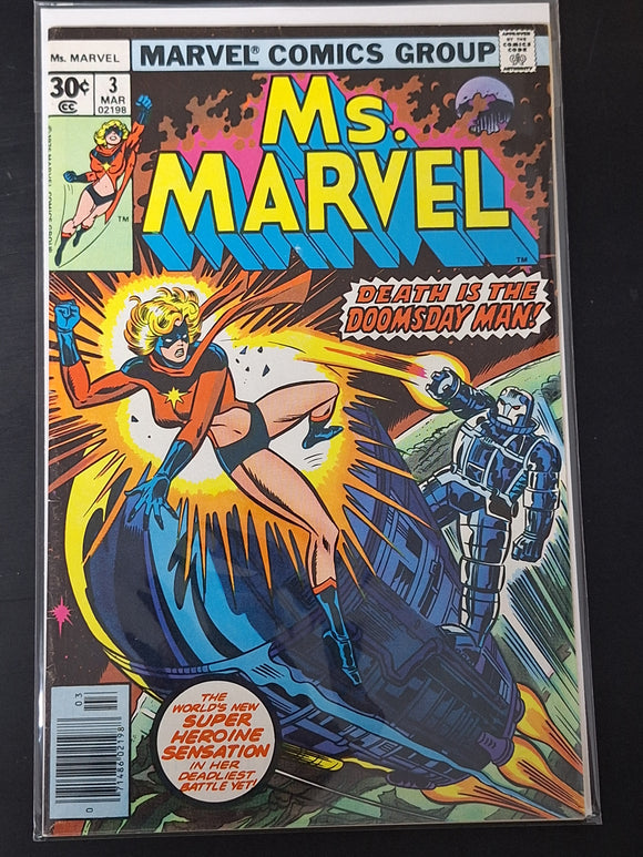 Ms.Marvel 3 Marvel 1976 Doomsday Man