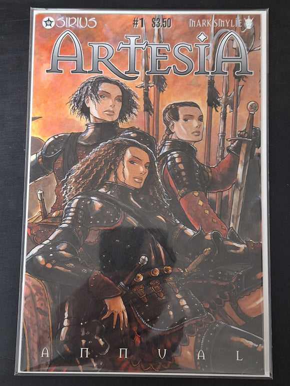 Artesia Annual 1 Sirius Comics 1999 Wraparound Cover