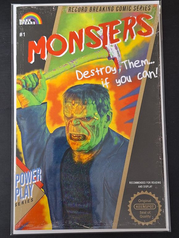 Mark Spears Monsters 1 Keenspot 2025 Fourth Printing 1:25 Video Game Variant
