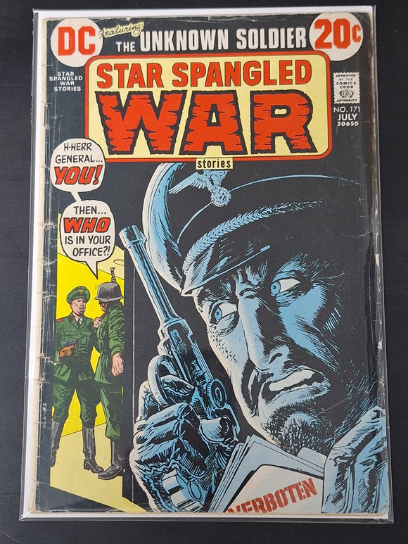 Star Spangled War Stories 171 DC 1973 Joe Kubert