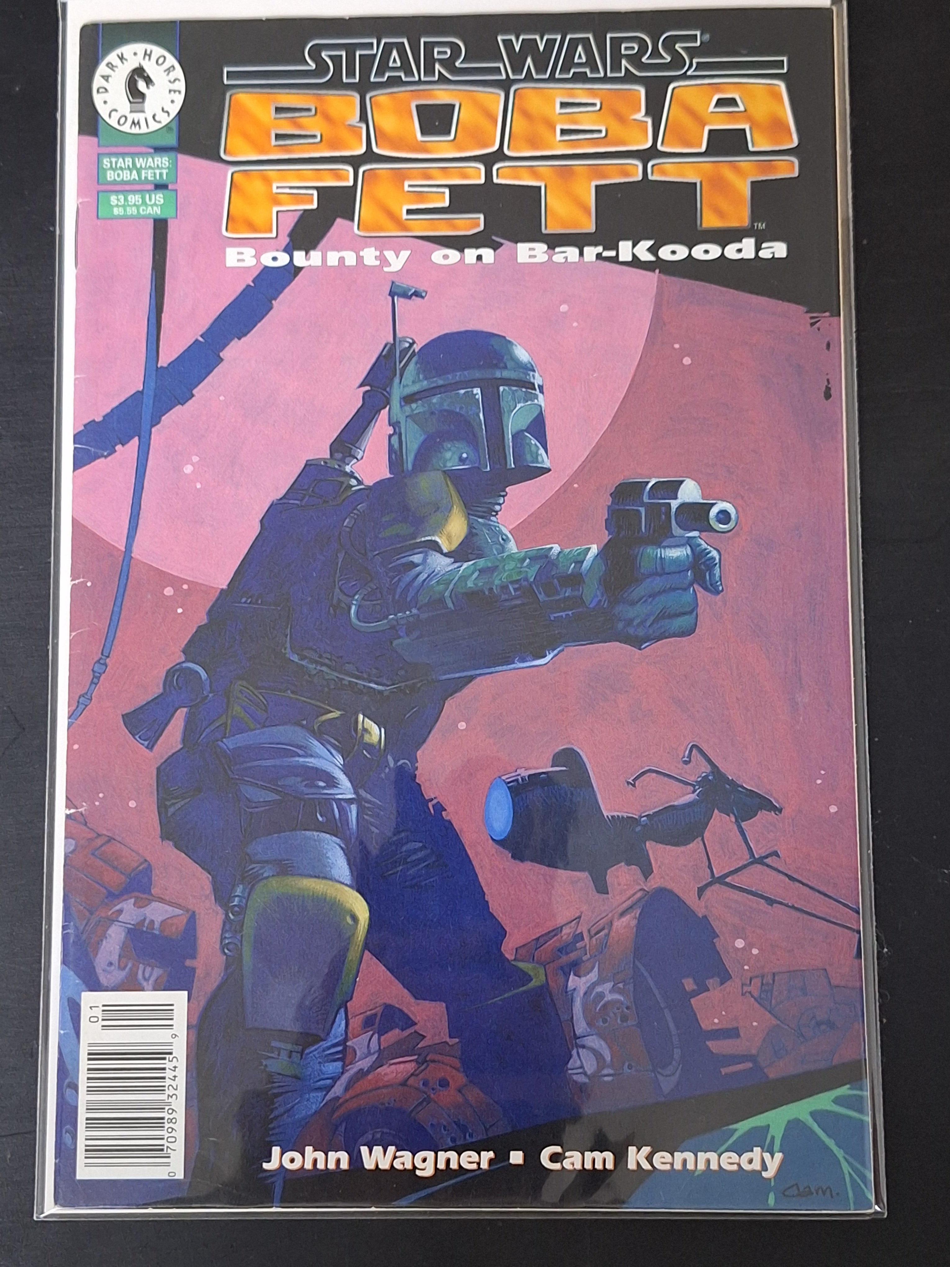 Star Wars: Boba Fett Bounty On Bar-Kooda Dark Horse Comics 1995 Scarce Newsstand