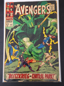 Avengers 45 Marvel 1967 Silver Age, Hercules Joins the Avengers