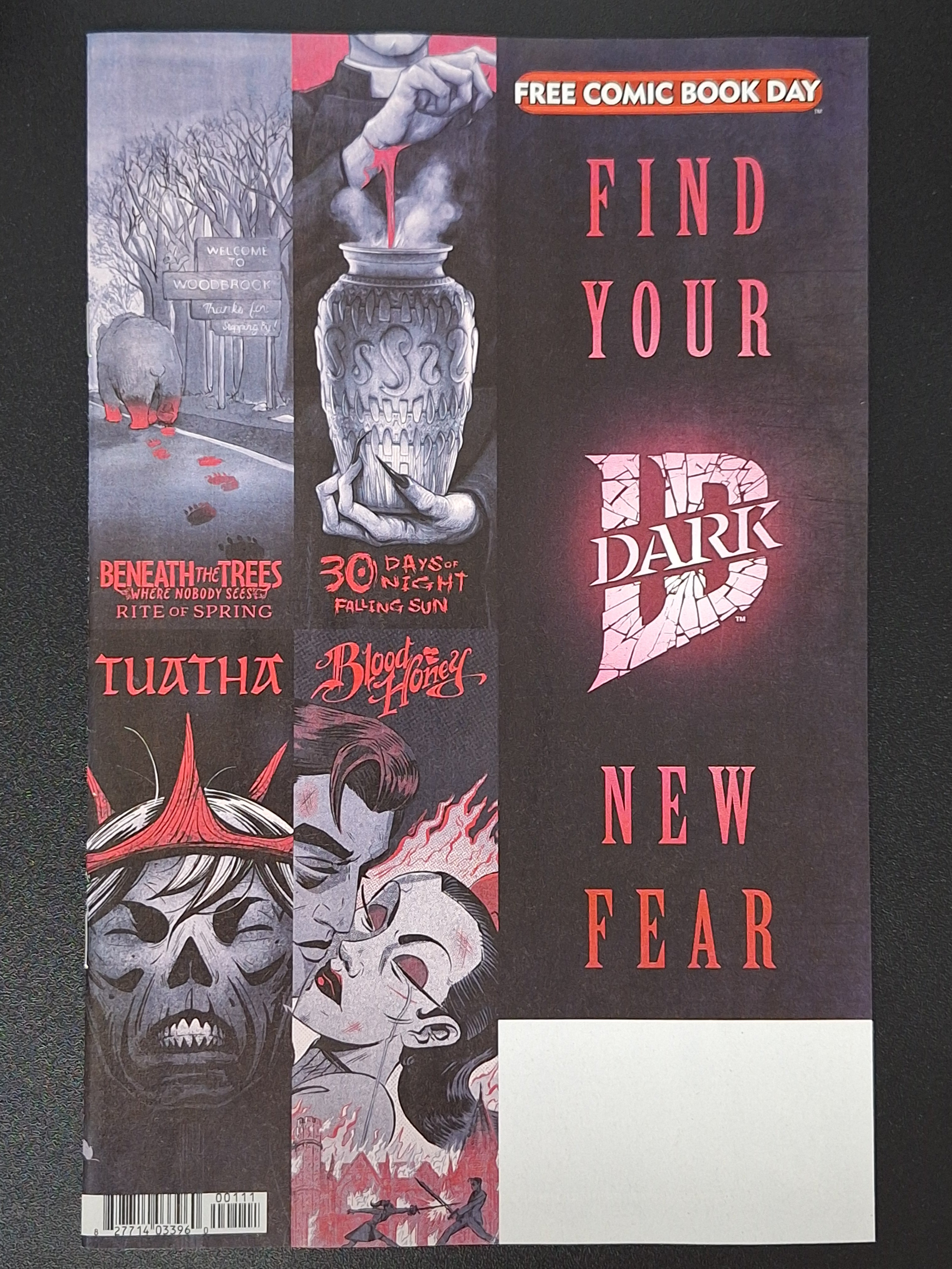 FCBD 2025 - IDW - FIND YOUR NEW FEAR